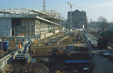 Kanalneubau mit StB-Sonderprofil 2,70/2,60 m in Dresden